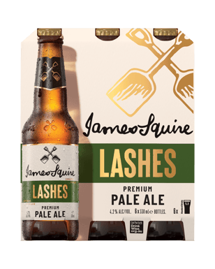 James Squire 150 Lashes Pale Ale Bottles 330ml x 6 Pack